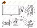 Радиатор печки RENAULT Laguna 93-                  081