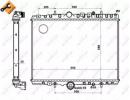 Радиатор системы охлаждения PEUGEOT 406 00- 347