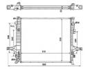 Радиатор системы охлаждения VOLVO XC90 02- 356