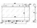 Радиатор системы охлаждения SUBARU Forester 97- 372