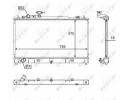 Радиатор системы охлаждения MAZDA 6 2.0 SVT 08-200 393