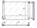 Радиатор системы охлаждения LEXUS RX 400h 3.3 03-2 604