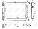 Радиатор системы охлаждения OPEL Kadett 84- 721