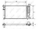 Радиатор системы охлаждения CITROEN Xantia 93- 961