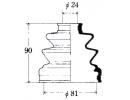Пыльник ШРУСа внутреннего MITSUBISHI SIGMA 91-,PAJ 003