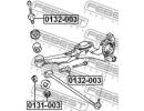 Болт с эксцентриком TOYOTA RAV4 ACA2 2000.08-2005. 003