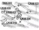 Болт с эксцентриком LAND ROVER FREELANDER II 2006- 002