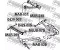 Болт с эксцентриком MITSUBISHI PAJERO, MONTERO V70