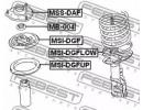 Опора переднего амортизатора MITSUBISHI CARISMA DA DAF