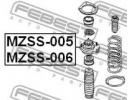 Опора заднего амортизатора правая MAZDA 323F BA 19 005