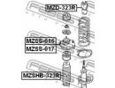 Опора заднего амортизатора правая MAZDA FAMILIA BJ 016