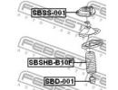 Опора переднего амортизатора SUBARU IMPREZA G11 20 001