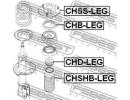 Подшипник опоры переднего амортизатора CHEVROLET L LEG