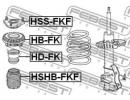 Пыльник переднего амортизатора HONDA CIVIC FK2 200 FKF