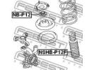 Пыльник переднего амортизатора NISSAN PRIMERA P12E 12F