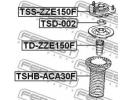 Отбойник переднего амортизатора TOYOTA AURIS/HYBRI 50F