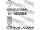 Проставка задней пружины верхняя VOLVO S80 2007- 70R