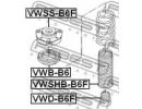 Отбойник переднего амортизатора AUDI A3/A3 Sportba B6F