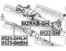 Пыльник рулевой рейки MAZDA ATENZA SEDAN & SPORT G BGH