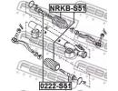 Пыльник рулевой рейки NISSAN TEANA J31 2006.04-200 S51