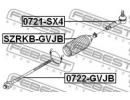 Пыльник рулевой рейки SUZUKI GRAND VITARAESCUDO JB VJB