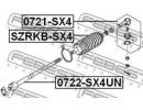 Пыльник рулевой рейки SUZUKI SX4 RW415RW416RW419RW SX4