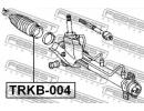 Пыльник рулевой рейки TOYOTA COROLLAFIELDER CE121, 004