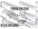 Пыльник рулевой рейки TOYOTA LAND CRUISER URJ202,U 200