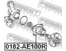 Ступица задняя комплект TOYOTA COROLLA SED/CP/WG A 00R