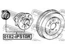 Ступица задняя TOYOTA GAIA ACM1#,CXM10,SXM1# 1998. 10R