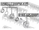 Ступица передняя TOYOTA LAND CRUISER URJ202,UZJ200 00F