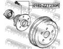 Ступица задняя TOYOTA CELICA ZZT23# 1999.08-2005.0 30R