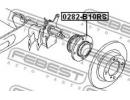 Ступица задняя NISSAN SENTRA B15X 2000.07-2006.09  0RS