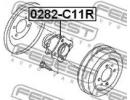 Ступица задняя NISSAN TIIDA JPN MAKE C11 2005.08-2 11R