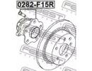 Ступица задняя NISSAN JUKE F15 2010.06- [JP] 15R