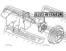 Ступица задняя NISSAN SUNNY B14 1994.01-1999.08 [J 42R