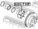 Ступица передняя NISSAN X-TRAIL T30 2004.03-2006.1 30F