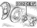 Ступица передняя комплект HONDA ACCORD CD5 1994-19 E1F