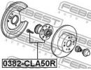 Ступица задняя HONDA ACCORD CL3 2001-2002 [EU] 50R