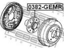 Ступица задняя HONDA FIT GE6 2009-2014 [JP] EMR