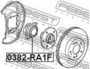 Ступица передняя комплект HONDA ODYSSEY F.D/T.H RA A1F