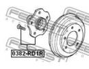 Ступица задняя HONDA CR-V RD1 1996-2001 [GN] D1R