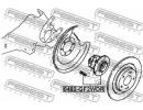 Ступица задняя MITSUBISHI ASX GA0# 2010.04-2013.01 WDR