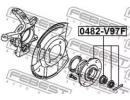 Ступица передняя MITSUBISHI PAJERO/MONTERO<LONG> V 97F