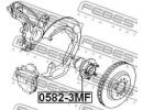 Ступица передняя MAZDA 3 BK 2003-2006 [EU] 3MF