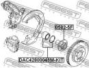 Ступица передняя MAZDA 3 BK 2003-2006 [EU] 25F