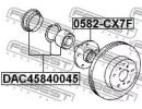 Ступица передняя MAZDA CX-7 ER 2007-2009 [EU] X7F