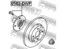 Ступица передняя MAZDA DEMIO DW 1996-1999 [JP] DWF