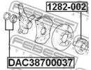 Ступица передняя HYUNDAI AVANTE 96 1995-2000 [DOM] 002