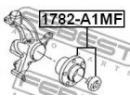 Ступица передняя AUDI A1 2010- 1MF